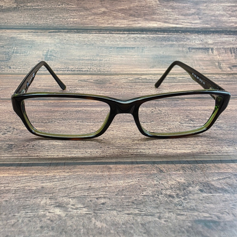 Ray-Ban RB 5169 2383 Dark Tortoise Green Rectangular Eyeglasses Frames 54-16-140